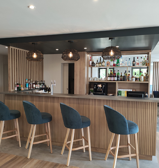 Photo du bar des Trois Colonnes